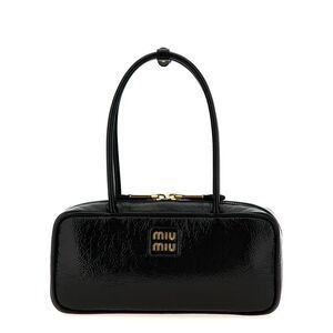 Miu Miu Black Lamb Leather Women's Handbag